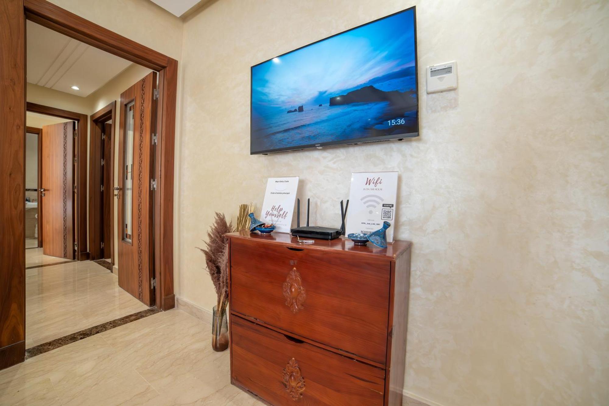 Luxury Seafront Apartment 101Sqm With Wi-Fi And Parking Agadir Exterior foto