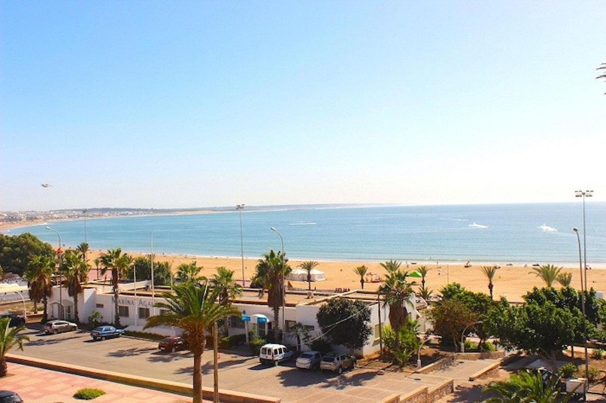 Luxury Seafront Apartment 101Sqm With Wi-Fi And Parking Agadir Exterior foto