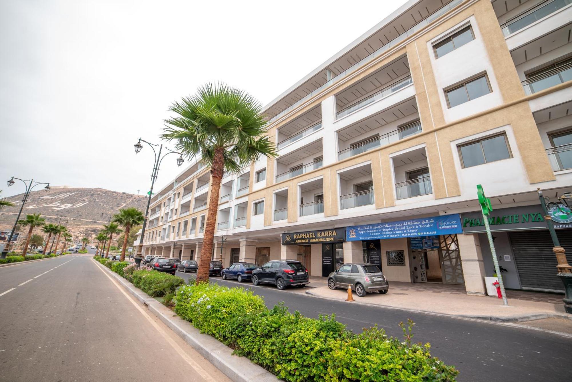 Luxury Seafront Apartment 101Sqm With Wi-Fi And Parking Agadir Exterior foto